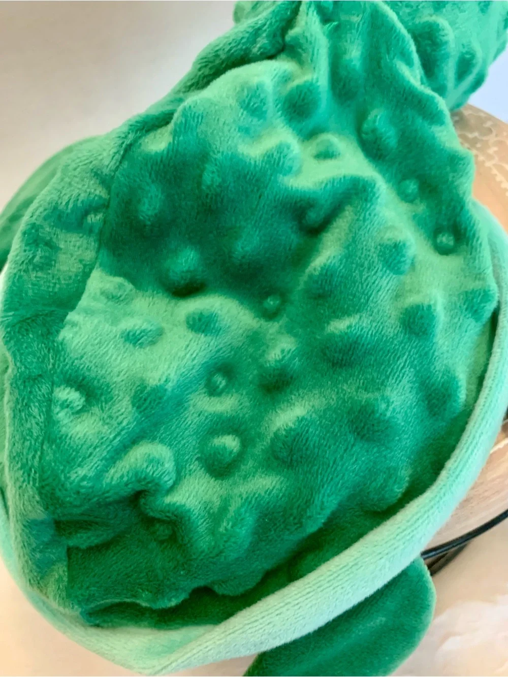 Dotty Friends Turtle Squeaky, crinkle Plush Dog Toy, Green, 12-in. New